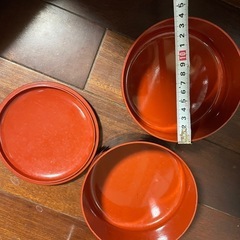 重箱　レトロ弁当箱の画像