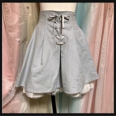 ꒰Secret Honey꒱レースアップ リボン フリルミニスカ...