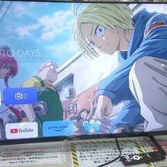 山善 Qriom 40V型 フルハイビジョンスマートテレビ QRK-40TL2Kの画像