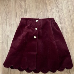 OLIVE des OLIVE ワインレッド色 スカート フリーサイズ