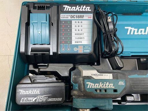 makita マキタ 18v 充電式マルチツール TM52DRG 充電器 バッテリー1個