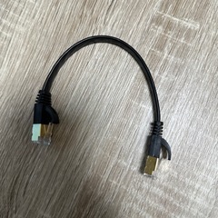 LANケーブル ブラック 0.2m