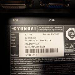 【取引中】HYUNDAI PC モニター27インチの画像