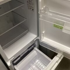 【6ヵ月保証】2ドア冷蔵庫　SHARP　SJ-D15G-Wの画像
