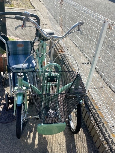 ほとんど未使用三輪自転車