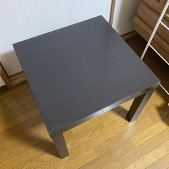 IKEA机　テーブル　ブラック