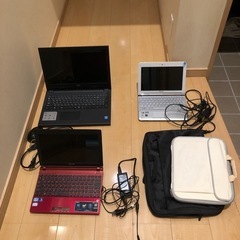 ジャンク品　TOSHIBA DELL ASUS ノートPCセット...