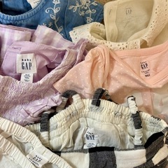 GAP ベビー 6〜12month 女の子　春服夏服　ワンピース　ロンパース　まとめ売りの画像