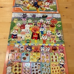 パズル　アンパンマン　パウパトロール等の画像