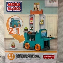 フィッシャープライス メガブロック 2way フードトラックの画像