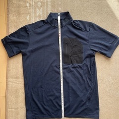 THE NORTH FACE ハーフジップシャツ ネイビーの画像