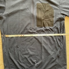 THE NORTH FACE ハーフジップシャツ ネイビーの画像