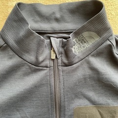 THE NORTH FACE ハーフジップシャツ ネイビーの画像