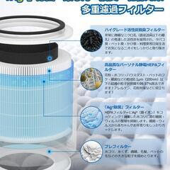 空気清浄機 Core 200S 用 フィルター 花粉 PM2.5 対策 除菌 ウィルス 対応 消臭 タバコ ペット臭 カビ取り 静電HEPA フィルター Core 200S-RF-JP

の画像