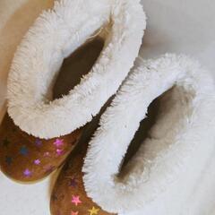 サイズ１６cm　子ども用ボアブーツの画像