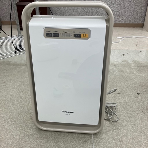K2502-098 配送不可 Panasonic 空気清浄機 F-PDL30 2016年製 動作確認済み 中古美品