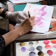 いよいよ明日✨ニッケコルトンプラザでアルコールインクアートでアクセサリー作り - ワークショップ