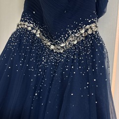 結婚式 二次会 新婦 ロングドレスの画像