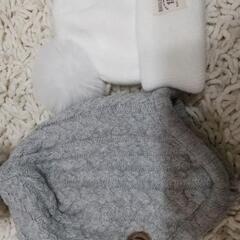 KIDリバーシブルハットニット帽6点の画像