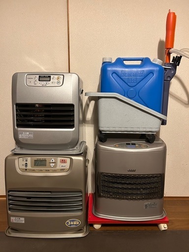 【お取引先決定しました】ファンヒーター3台