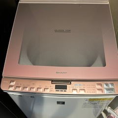 8キロ　洗濯機　乾燥機　縦型　シャープ ES-PX8C