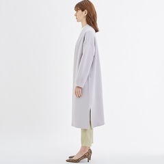 【新品未使用タグ付】GU ニットロングガウン(長袖) Mサイズの画像