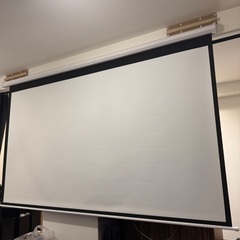 電動スクリーン　120インチ　本日引き取りの方優先