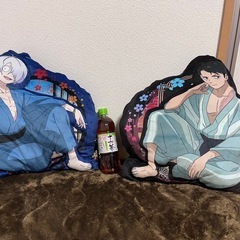 ゲゲゲの鬼太郎　半立体クッション２個セット