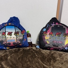ゲゲゲの鬼太郎　半立体クッション２個セットの画像
