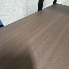 【ジモティ限定特価】 【ニトリ】 ワークデスク パソコンデスク システムデスク ザッキー 110 DBR/BR N0698Gの画像