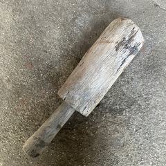 横槌　藁たたき　レトロ　古道具の画像