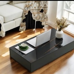 大理石調テーブルの画像