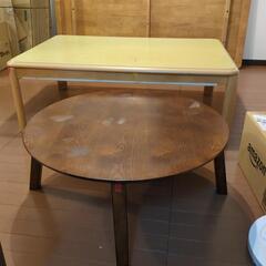 コタツテーブル　ちゃぶ台（折りたたみ）の画像