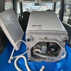 2016年製 SHARP 電気洗濯乾燥機 50/60 Hz共用 ES-TX5SC-W 洗濯容量5.5 kg 乾燥3.5 kgの画像