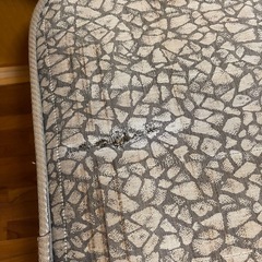 シングルベッドフレーム&マットレスの画像