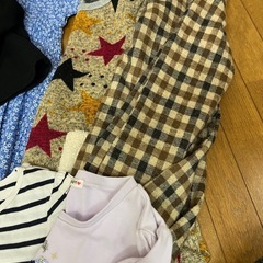 秋冬向け　女の子　子供服　120の画像