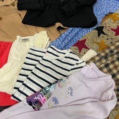 秋冬向け　女の子　子供服　120の画像
