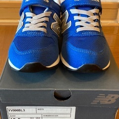 【新品・未使用・箱付】New Balance YV996BL3スニーカー19.5の画像