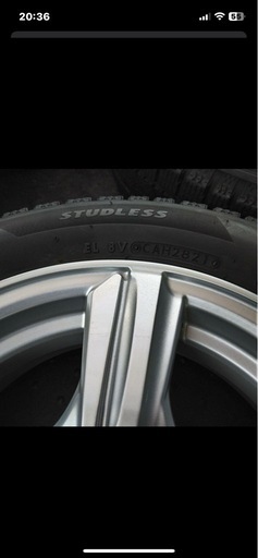 （特化値下中）アルミホイールスタッドレス155/65R14ブリヂストン4本VRX2