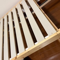 ベッドフレーム　シングル　タンスのゲンの画像