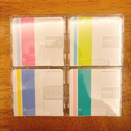 MDディスク 4枚セット