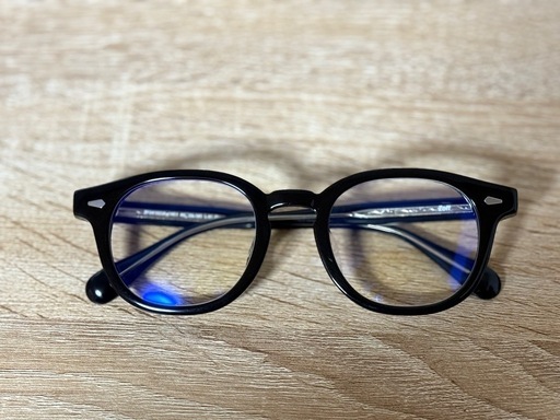 Zoff ブラックフレーム ボストン型　メガネ