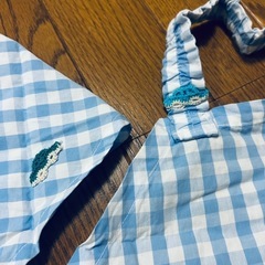 キッズ　園児　エプロンセットの画像