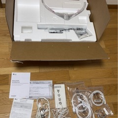 LG 27インチ　4Kモニター　訳あり品の画像