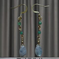 14KGF ムーンストーン エメラルド