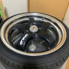 タイヤバリ山24年製付き【希少！】WORK マイスター S1R ...