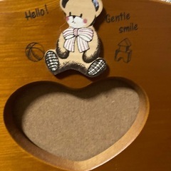 カントリー調フォトフレームの画像