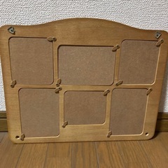 カントリー調フォトフレームの画像