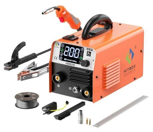未使用 HITBOX 半自動溶接機 100V-200A HBM200