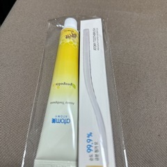 歯ブラシ＋歯磨き粉の画像
